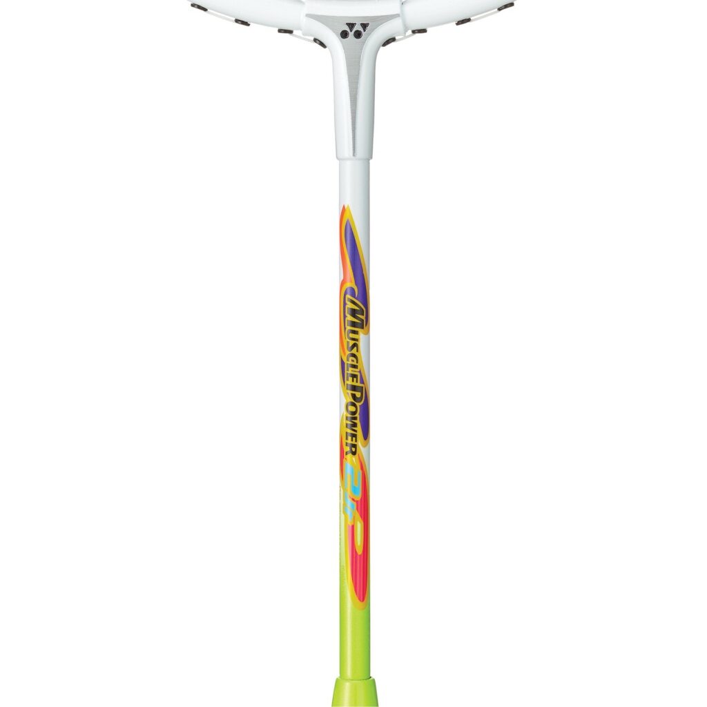 Raketka badminton yonex muscle power 2 junior white lime yellow