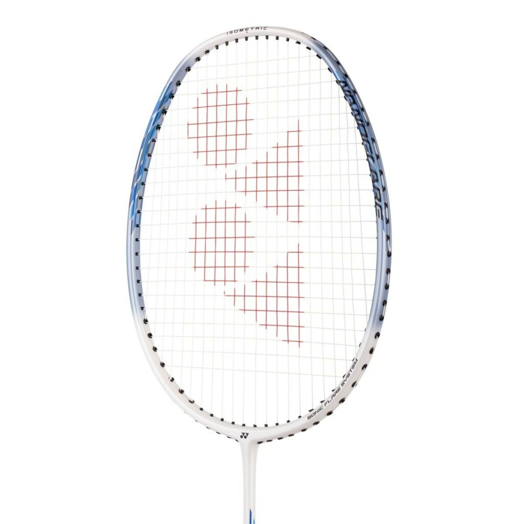 Raketka dlya badmintonu yonex nanoflare 001 clear white sax